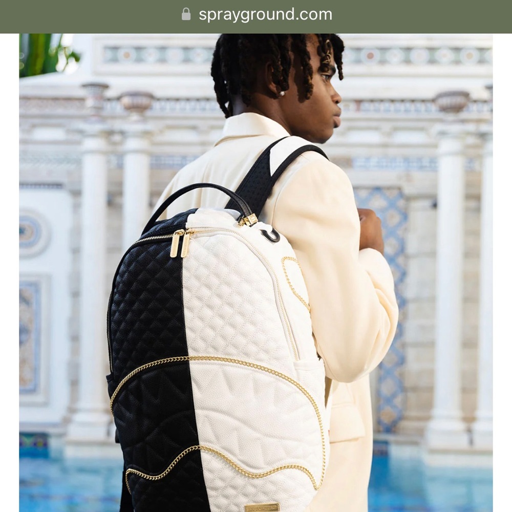 Sprayground Leveled Up Used Backpack - image 2